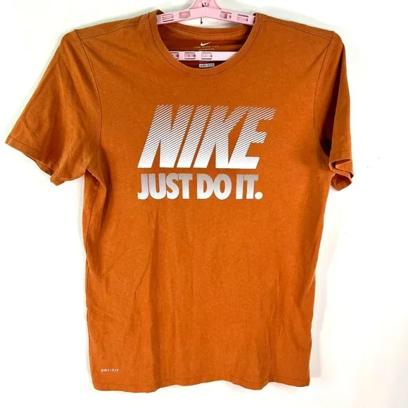 Nike shirts orange sales